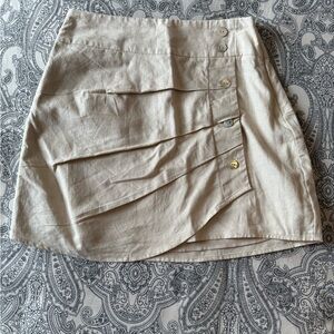 Forever 21 Cream Skirt